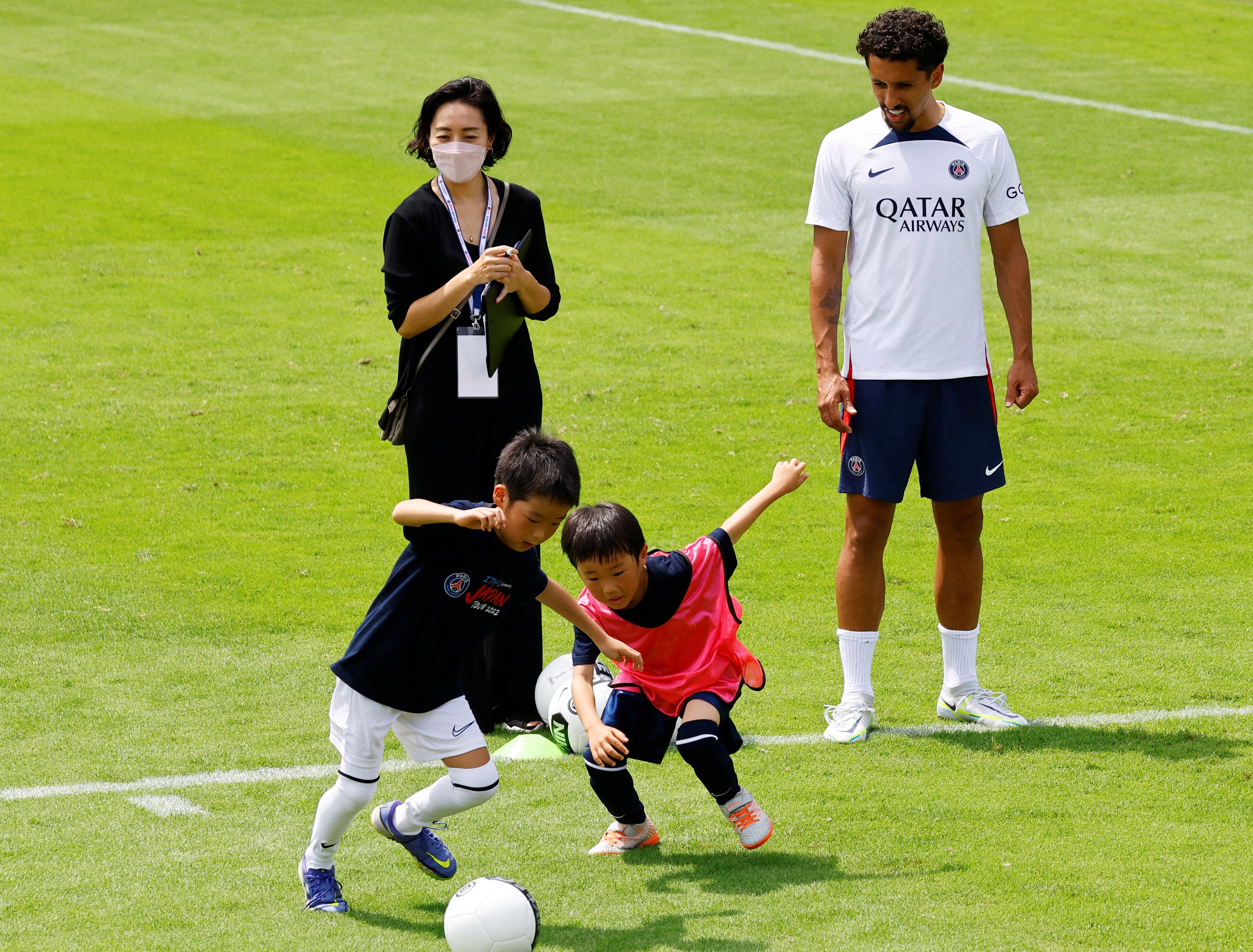 El equipo parisino también ha tenido presencia en Japón. REUTERS/Kim Kyung-Hoon