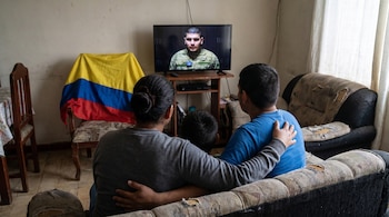 Mercenario colombiano en Ucrania