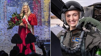 Una oficial de la Fuerza