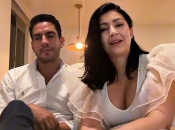 Johana Peláez, expareja de Álex Flórez, negó en su momento maltrato