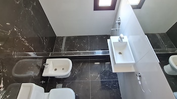 Baño vanguardista