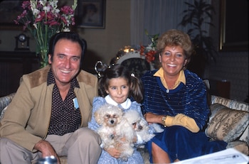 Manolo Escobar, junto a su