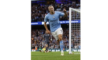 Erling Haaland, delantero del Manchester