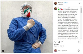 Como enfermero, en 2020 se