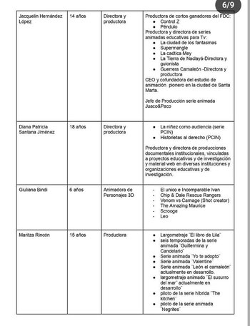 Mujeres de la industria de