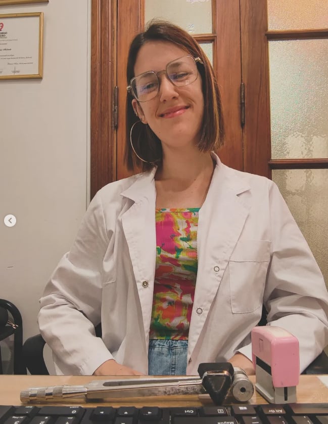 Bárbara Rocío Granado Schonholz realizó su residencia en el Hospital Ramos Mejía, colegas del servicio de neurología compartieron su recuerdo en Instagram
