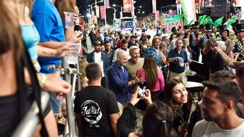 Horacio Rodríguez Larreta, junto a