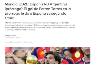 La reacción de Sky Sports