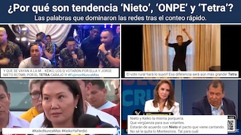Tendencias redes sociales tras los resultados del conteo rápido: "Nieto", "ONPE", "Tetra"