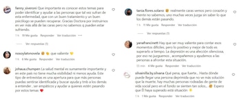 Reacción en redes. (Instagram)