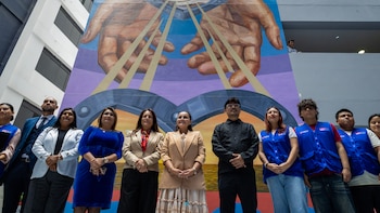 “Queremos que los estudiantes se sientan escuchados”: mural universitario busca promover empatía y salud emocional