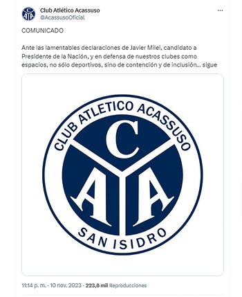 Los clubes se expresaron contra las Sociedades Anónimas