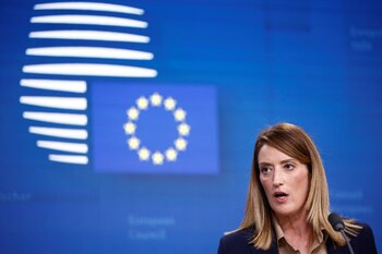 La presidenta del Parlamento Europeo,