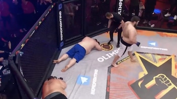 El luchador ruso Daniyal Elbaev