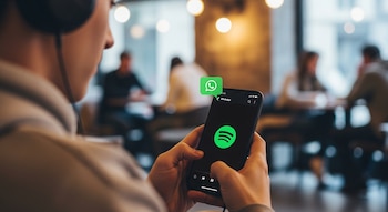 Al igual que WhatsApp, Spotify