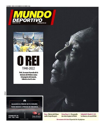 La portada de Mundo Deportivo