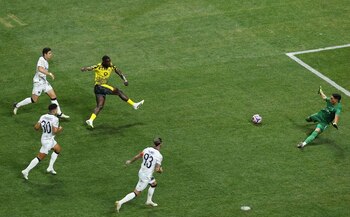 Serhou Guirassy marks one of