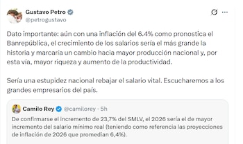 El presidente Petro señaló que