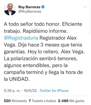 ROY BARRERAS