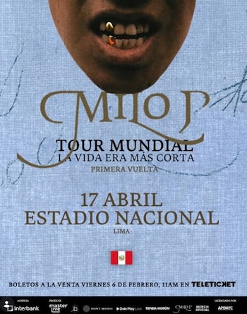 Concierto de Milo J se