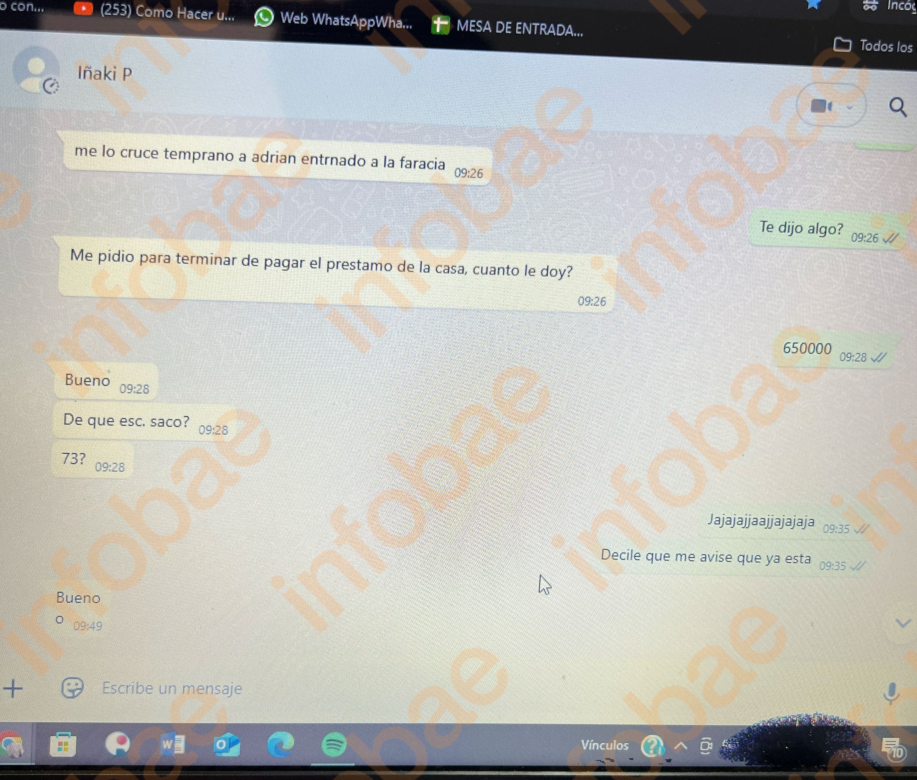 Iñaki P., uno de los dueños de Ahora Voy, la empresa que tenía el monopolio en Concordia