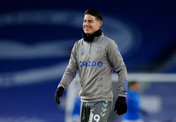 El colombiano James Rodríguez pudo