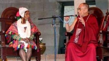 Reunión del Dalái Lama con