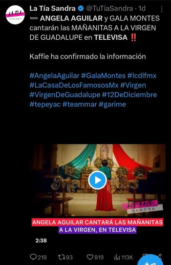 En clip fue expuesto por
