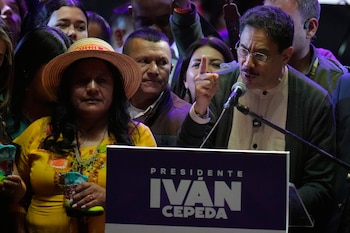 En su momento, el CNE confirmó que no había recibido denuncias ni solicitudes de investigación por la realización de eventos por parte de Iván Cepeda - crédito Fernando Vergara/AP