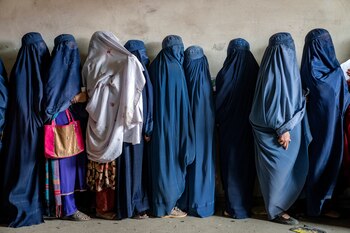 Mujeres afganas en Kabul (AP