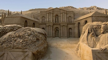 El Belén de arena de