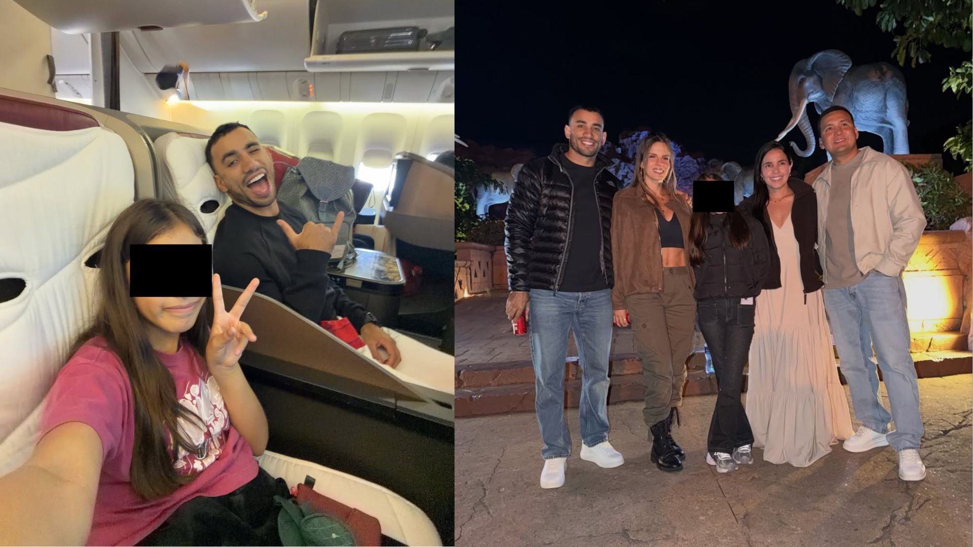 Said Palao y su hija disfrutan de su viaje a África, donde se reunieron con Alejandra Baigorria y otros seres queridos, capturando momentos de alegría en su travesía familiar.