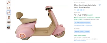 Captura web Mercado Libre de