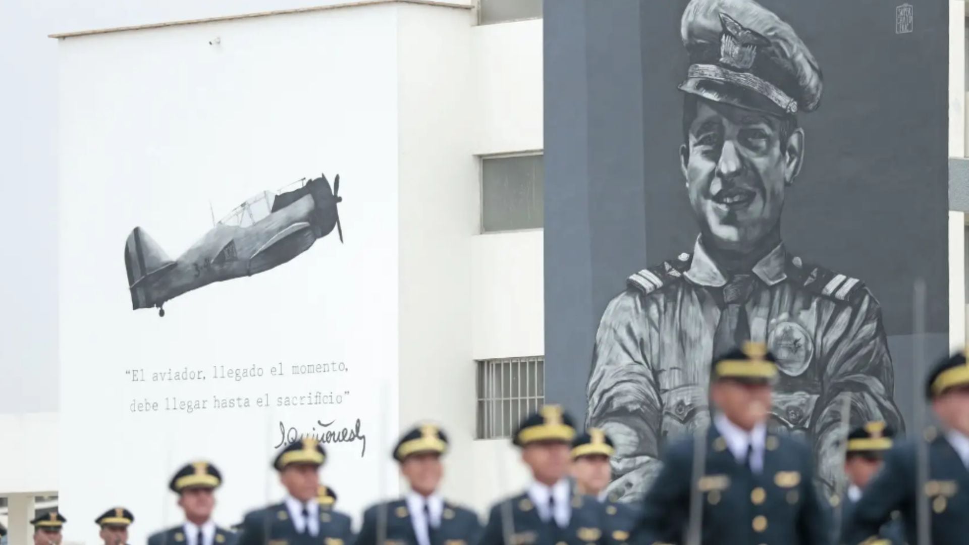 José Abelardo Quiñones es considerado el máximo héroe de la Fuerza Aérea del Perú y un símbolo de valor y patriotismo - Créditos: Andina.