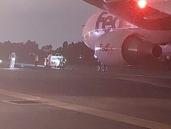 Avión de Fedex se declaró en emergencia en El Dorado 30-03-2022