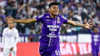Piero Cari marcó su primer gol oficial con Alianza Lima.