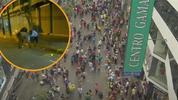 Los visitantes del emporio de