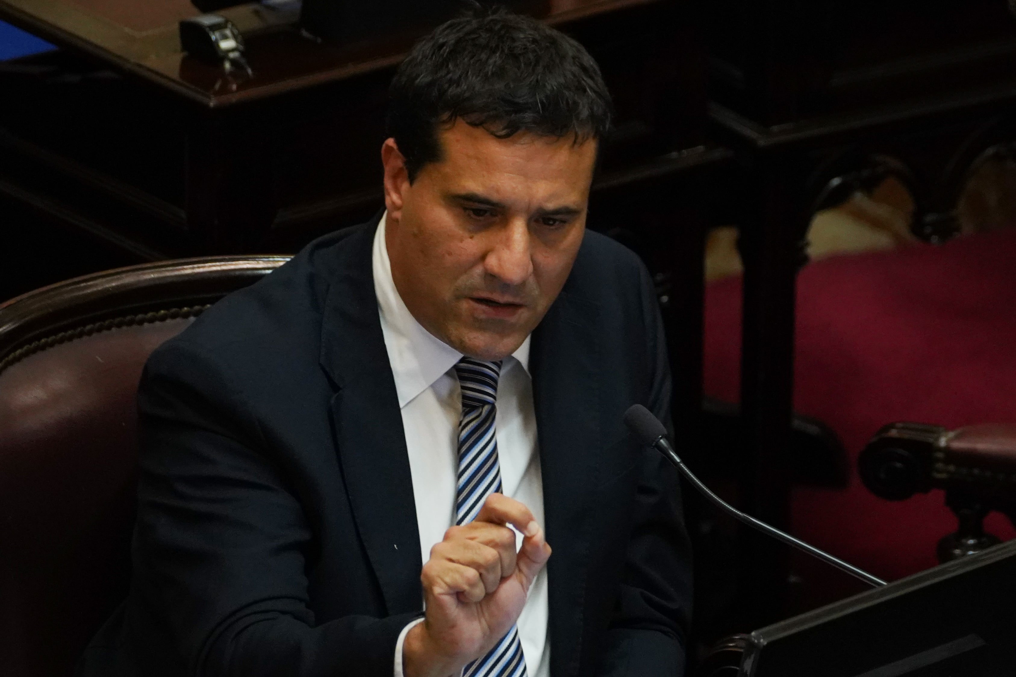 El bonaerense del radicalismo Maximiliano Abad (Fotos: RS Fotos)