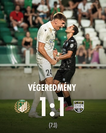 La goleada global de 7-3 propinada al Atert Bissen confirma el avance del Győri ETO en la Conference League. (Facebok/ ETO FC)