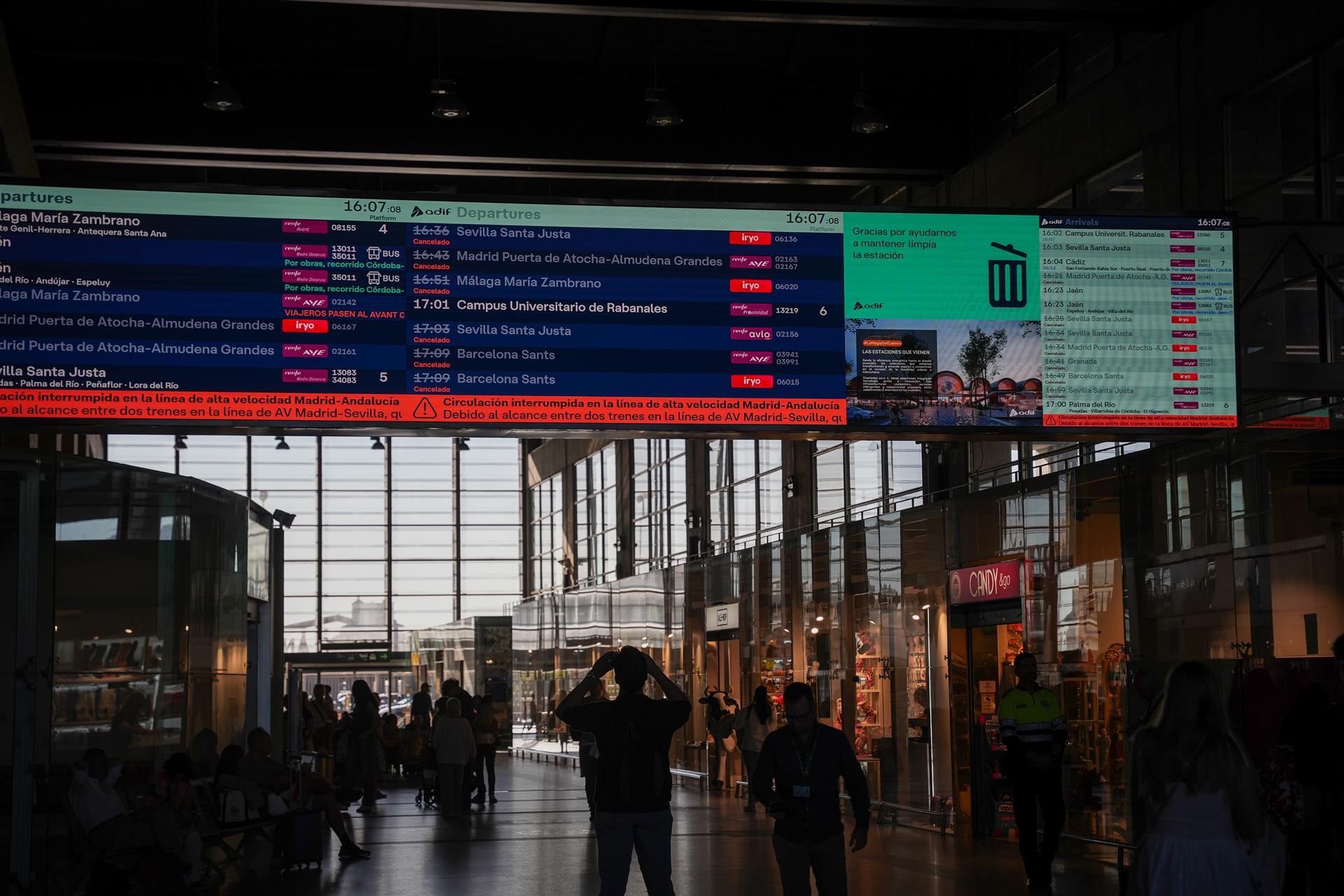 Renfe afirma que los accidentes ferroviarios de Urda y Adamuz no son atribuibles a la compañía