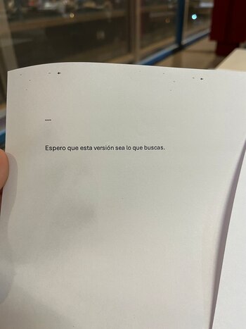La frase viral, atribuida a