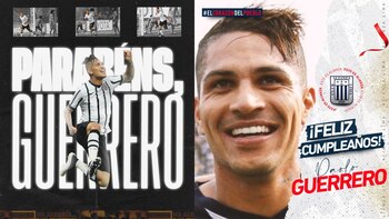 El atacante peruano Paolo Guerrero está de cumpleaños y celebra sus 39 años con diferentes saludos por parte de los clubes en los que jugó. (corinthians,alianzalima)