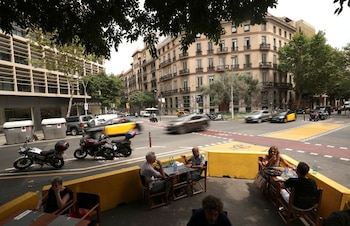 En la capital de Cataluña