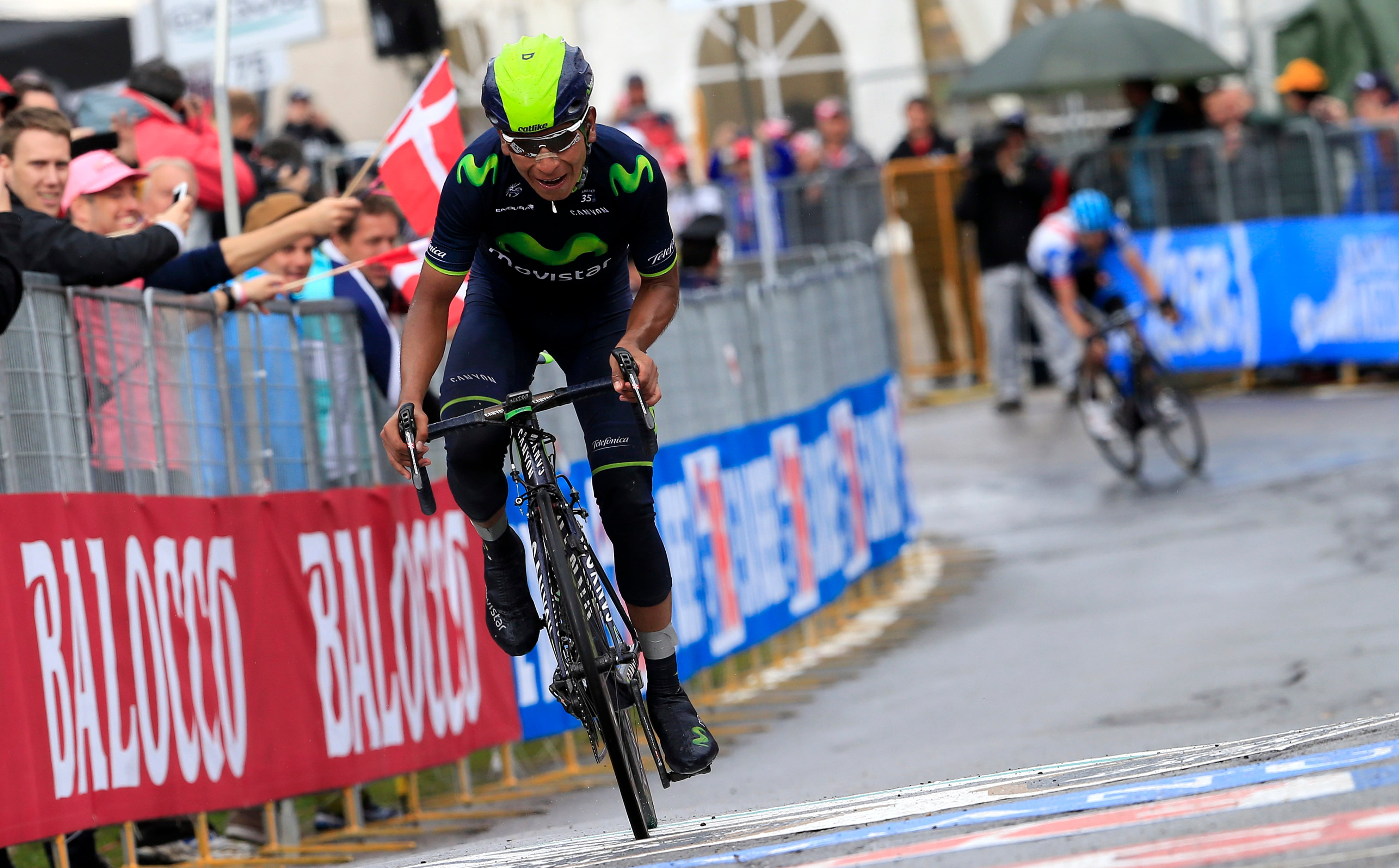 Previo al título en el Giro de Italia, Nairo Quintana era una sorpresa en el mundo por su podio en el Tour de Francia 2013 - crédito Colprensa