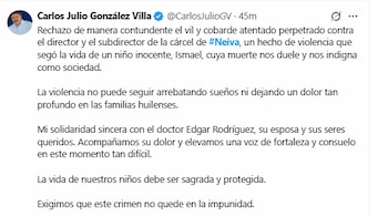 Exgobernador del Huila condenó el