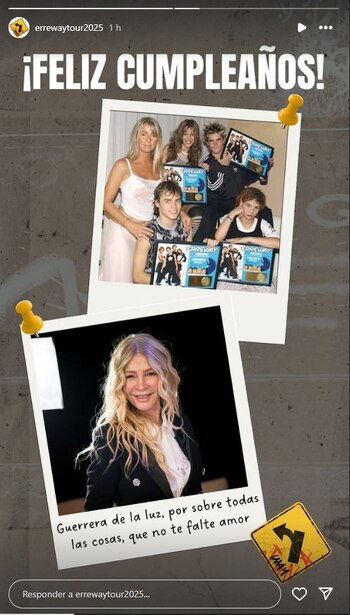 La cuenta de Erreway la