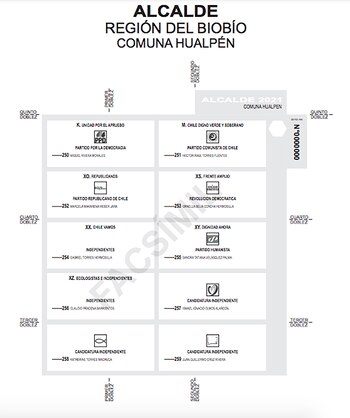 (Servicio Electoral Chile)
