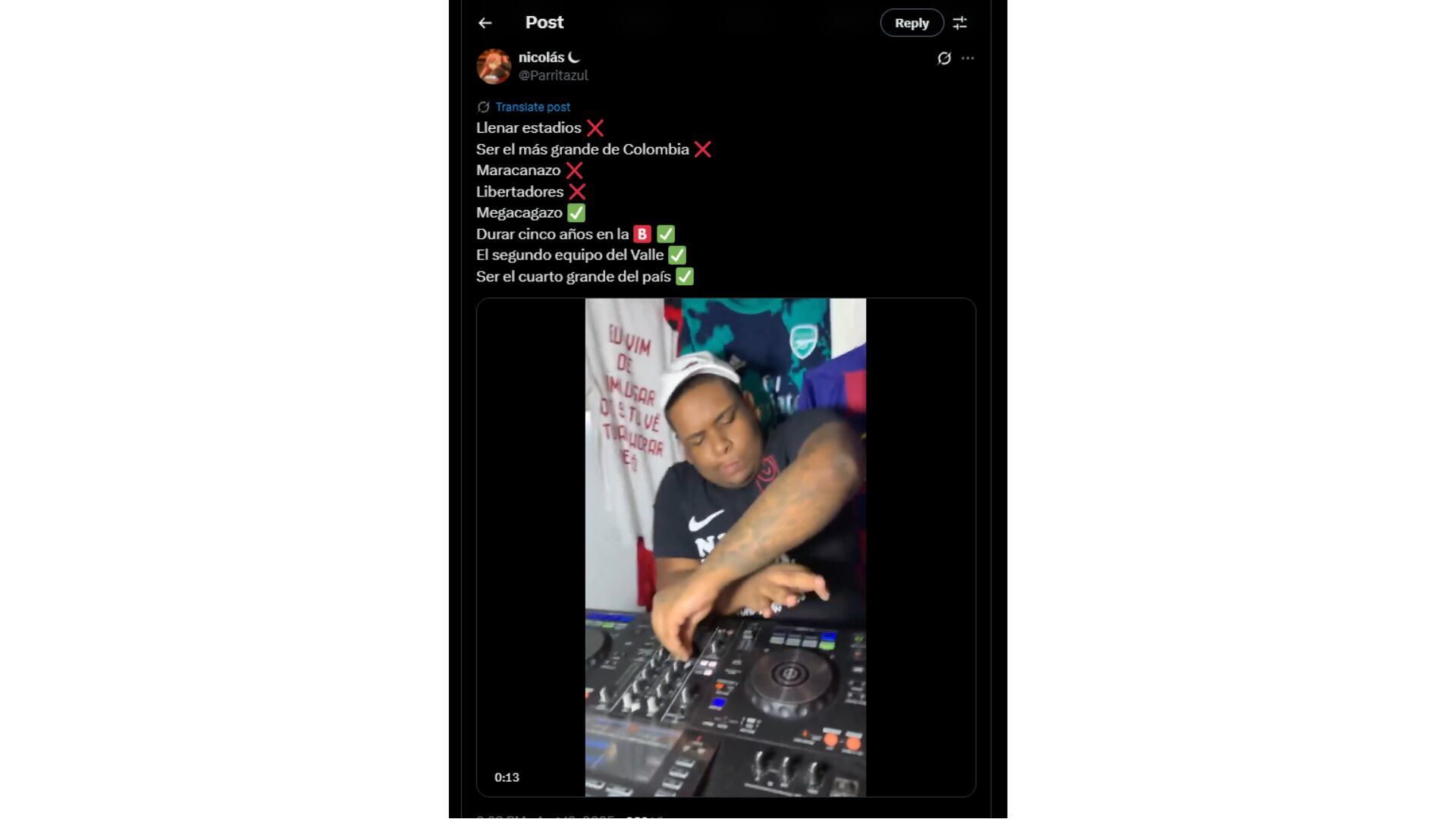 El cuadro rojo fue superado por parte del equipo tricolor de Río de Janeiro - crédito X