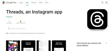 La aplicación se podrá descargar