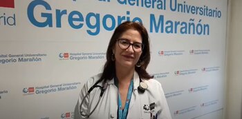La doctora Coro Pérez